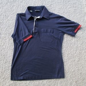 Vintage JOEL Polo Shirt Fitted Short Sleeve Retro